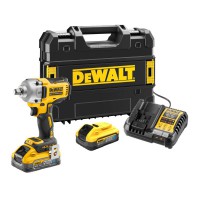 Dewalt DCF891H2T-GB 18V XR Brushless 1/2\" Impact Wrench Hog Ring  2 X 5Ah Powerstack £479.95